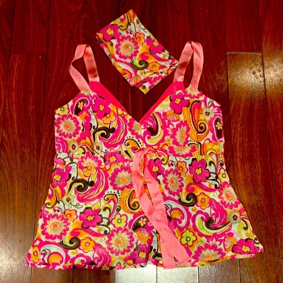 Sigrio Olsen colorful dressy tank top - Picture 1 of 3